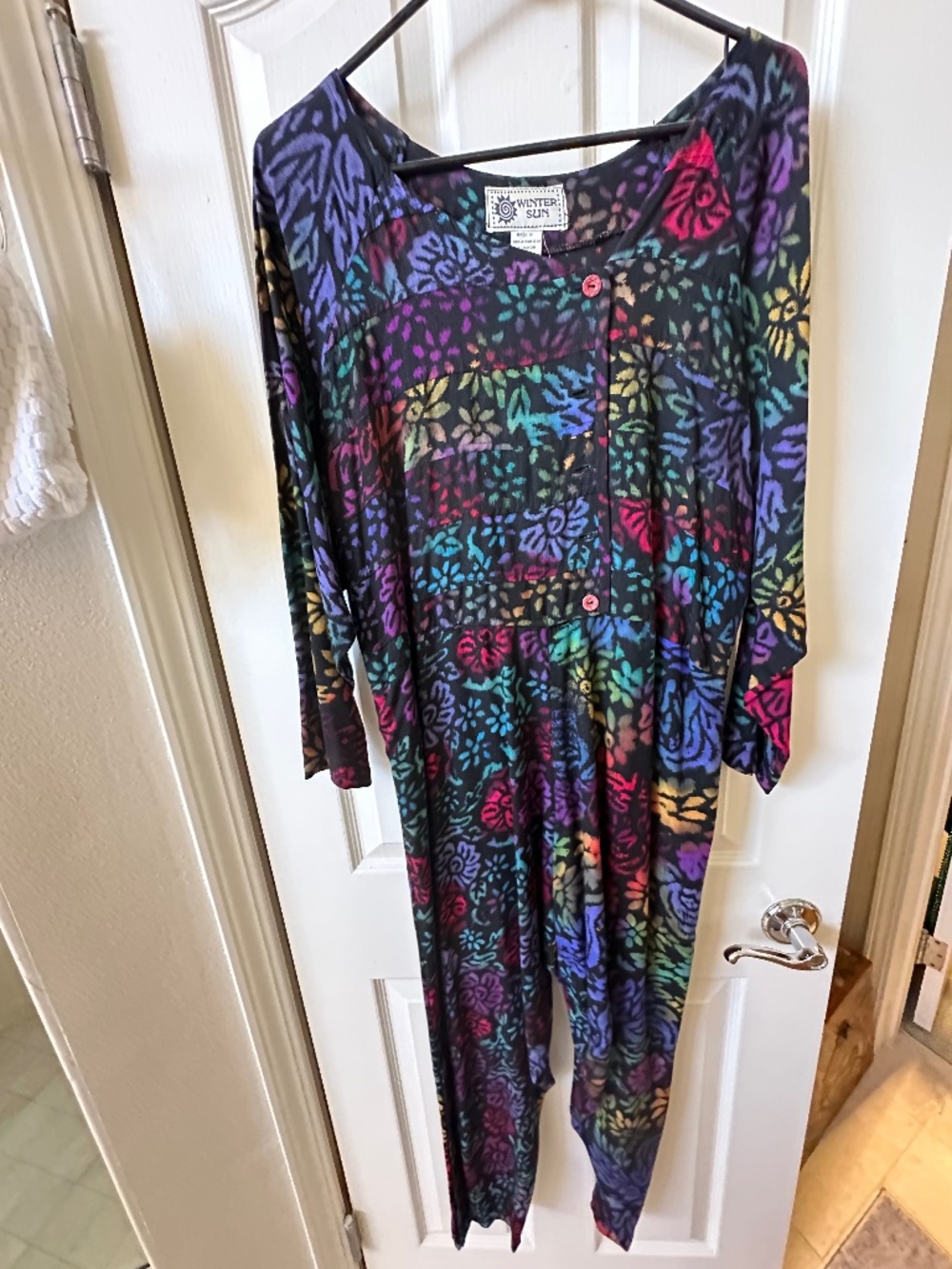 Funky, Vintage  Colorful Jumpsuit